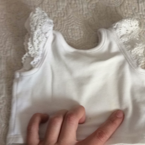 Build-A-Bear 2 pants 4 tops 1 mp3 7 bows 6 hangers - Picture 3 of 8